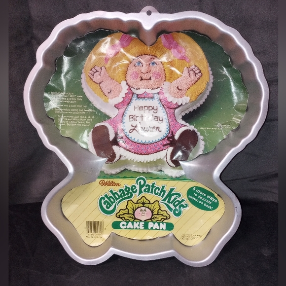 Vintage Other - Vintage 1984 Cabbage Patch Kids Wilton Cake Pan